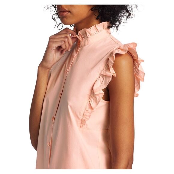 NWT Baum Und Pferdgarten Medora high neck Blouse - Picture 4 of 9